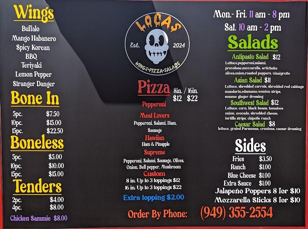 Locas Wings and Pizza Hawiian